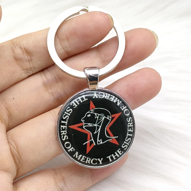 Stylish Alloy Keychain Music Bag Pendant Fan Accessory Wholesale