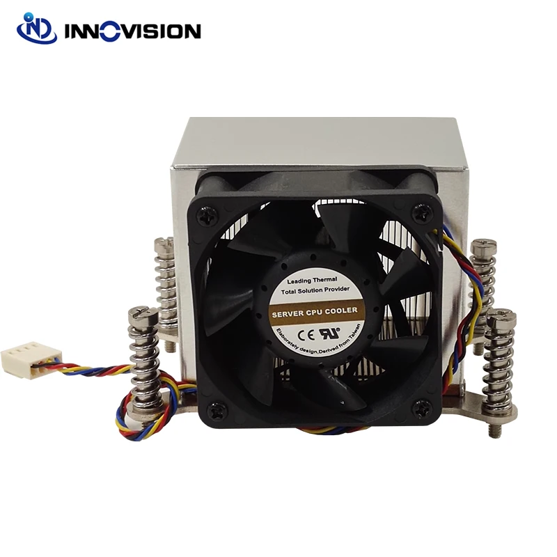 Amd Am4 Am5 Cobre Cpu Refrigerador do Dissipador de Calor Radiador com 60x60x25 mm Ventilador Novo - Imagem 4