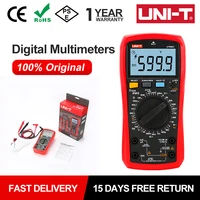 UNI T Digital Multimeter UT890C UT890D+ 6000 Counts Manual Frequency Temperature Voltage Ammeter AC DC DMM Capacitor Tester NCV 1