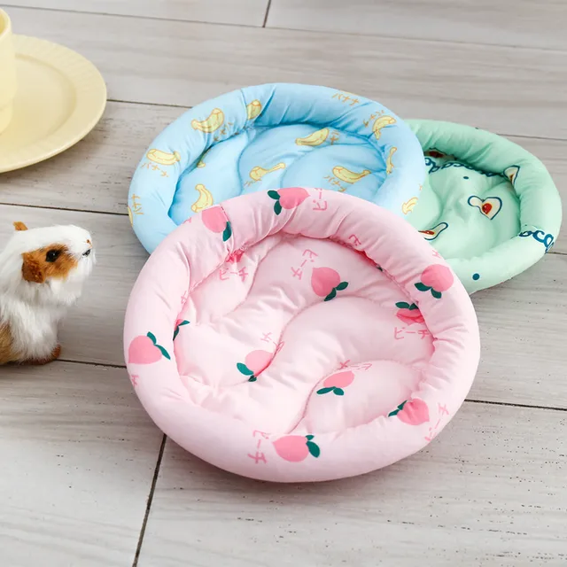 Small Animal Bed Cushion Mat, Hamster Nest, Squirrel, Hedgehog, Rabbit, Warm, Soft, Plush, Guinea Pig, House, Small Pet Nest Mat 2