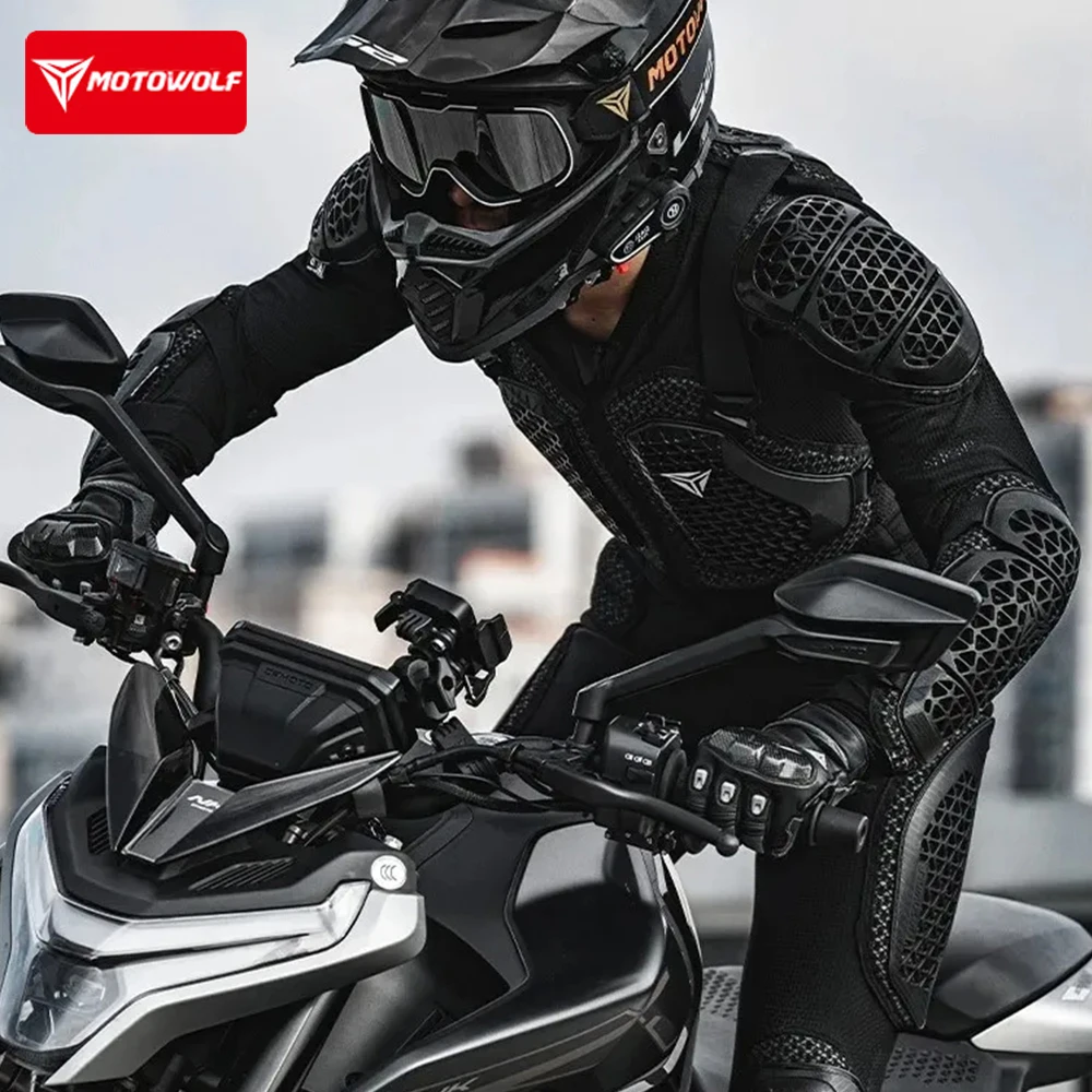 CE Certified Motocross Armor Jacket Off-Road Motorcycle Protection