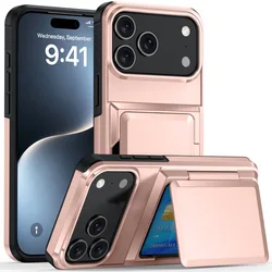 Custodia per telefono premium con portafoglio e protezione shockproof heavy duty