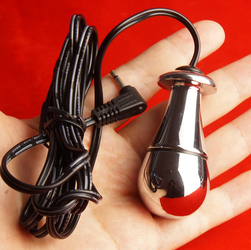 BDSM Electro Anal Butt Plug Egg,Electrosex Nipple Pump Sucker,Estim E-stim Sex Toy,Electrosex Electrostimulator,Electric Shocker