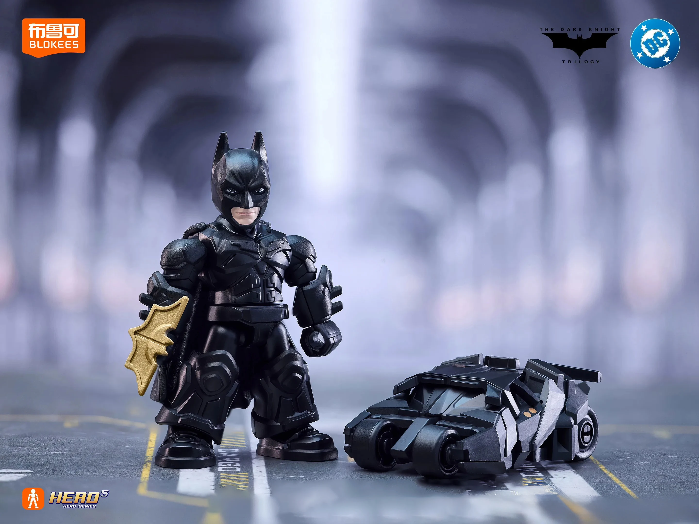 Blokees DC Batman Defender Version Building Block Action Figure