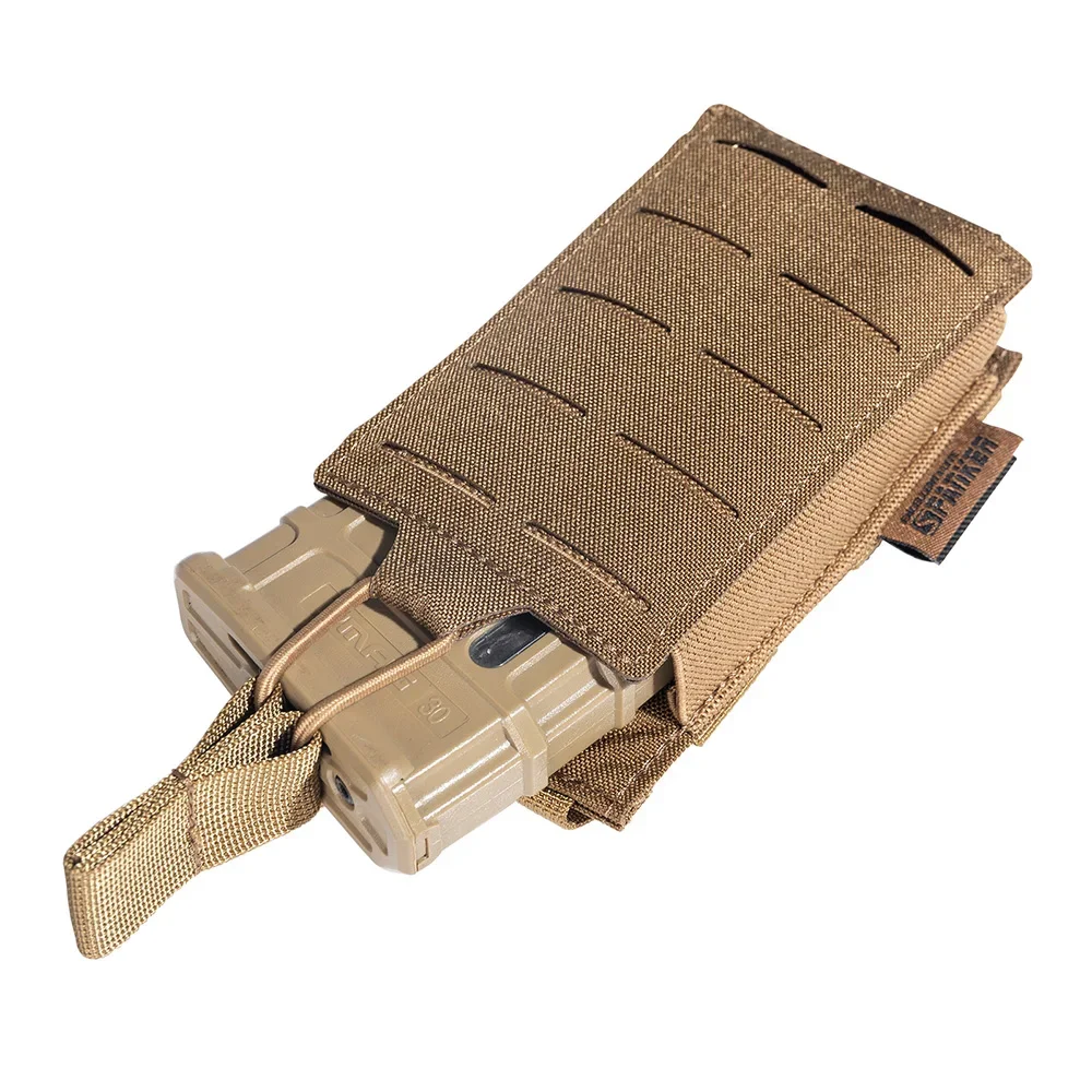Tactical Single Magazine Pouch Molle Mag Bag for M4 M14 M16 AR15 G36 Magazine Pouches Outdoor Hunting Tool Mag Holder 3
