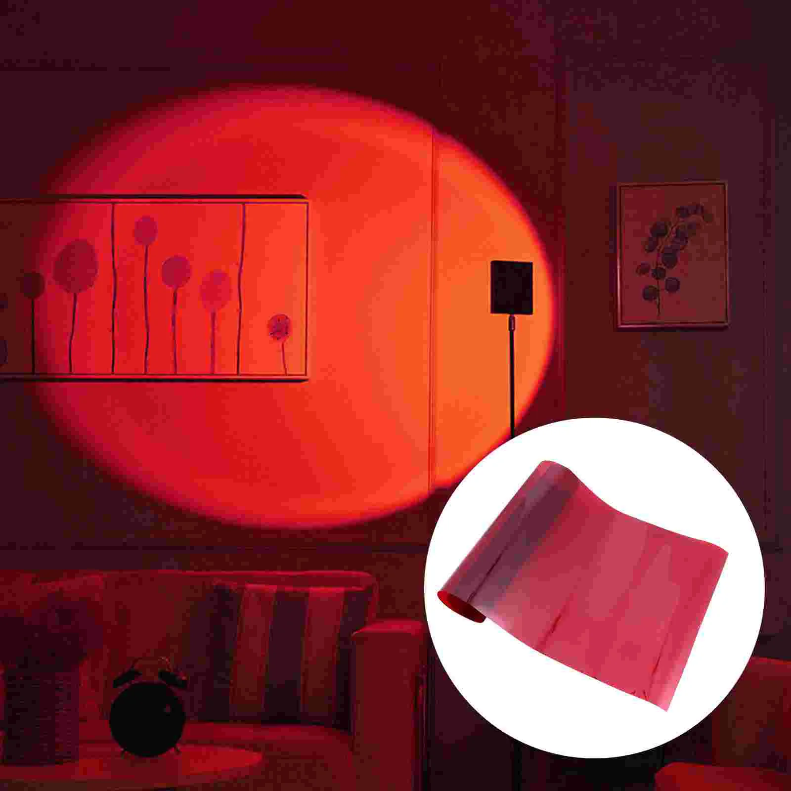 Sunset Ambient Light Color-Changing Diffuser in Amber Orange