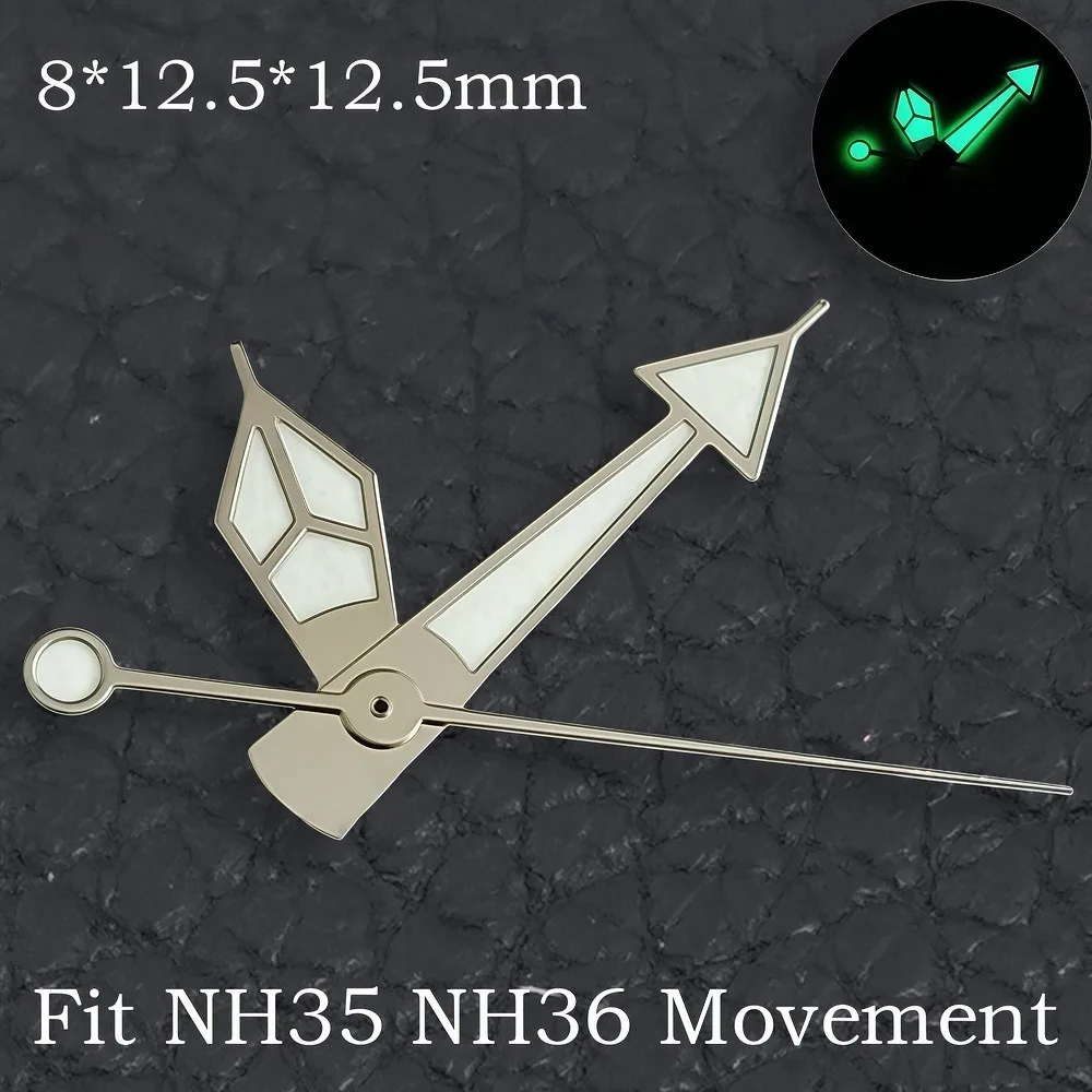 High Quality Green/Blue Super Luminous Watch Hands - Premium Watch Accessories Pointer