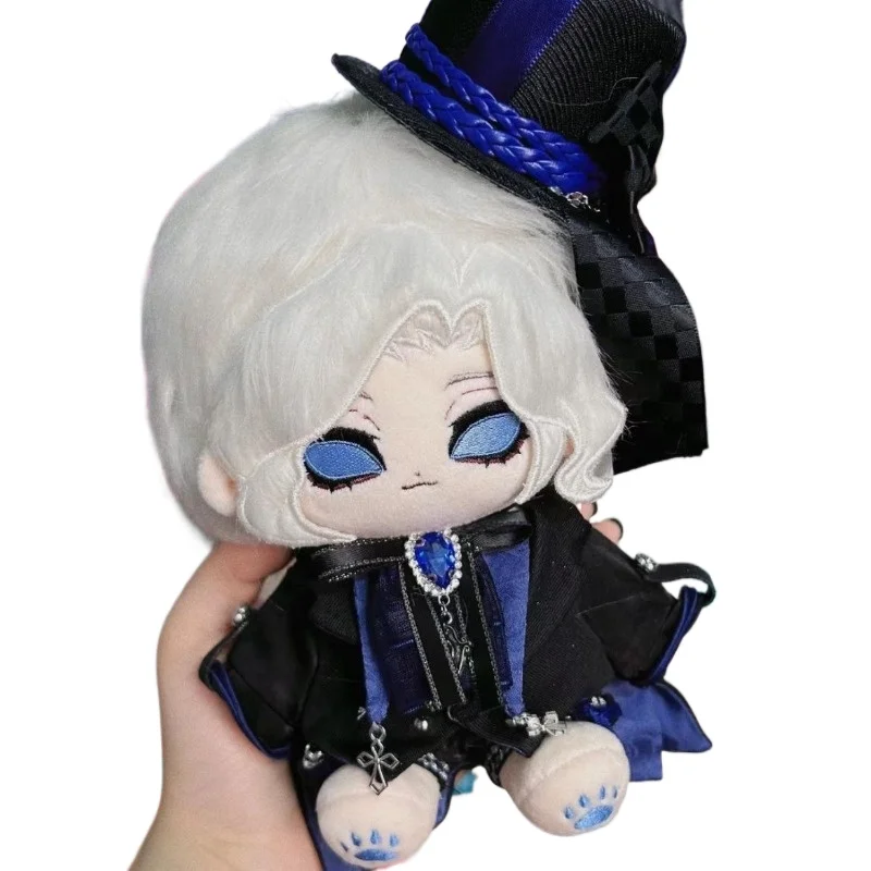 20cm 애니메이션 게임 정체성 V 사진 작가 카와이 코스프레 코튼 인형 바디 해골 조셉 소프트 플러시 장난감 피규어 팬 선물