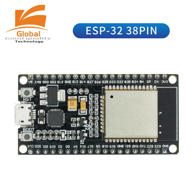 รูปสินค้า บอร์ดพัฒนา ESP32 30/38 พิน WiFi+Bluetooth สำหรับโปรเจกต์ IoT