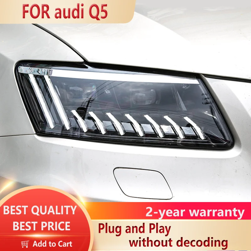 CarAccessoriesForAudiQ5Headlights20092018DRLLEDheadlightBulb