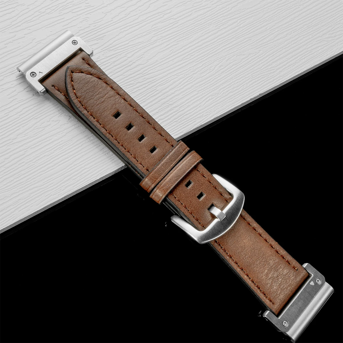 Premium Leather Quickfit Strap - Universal 22mm/26mm Watchband Accessories