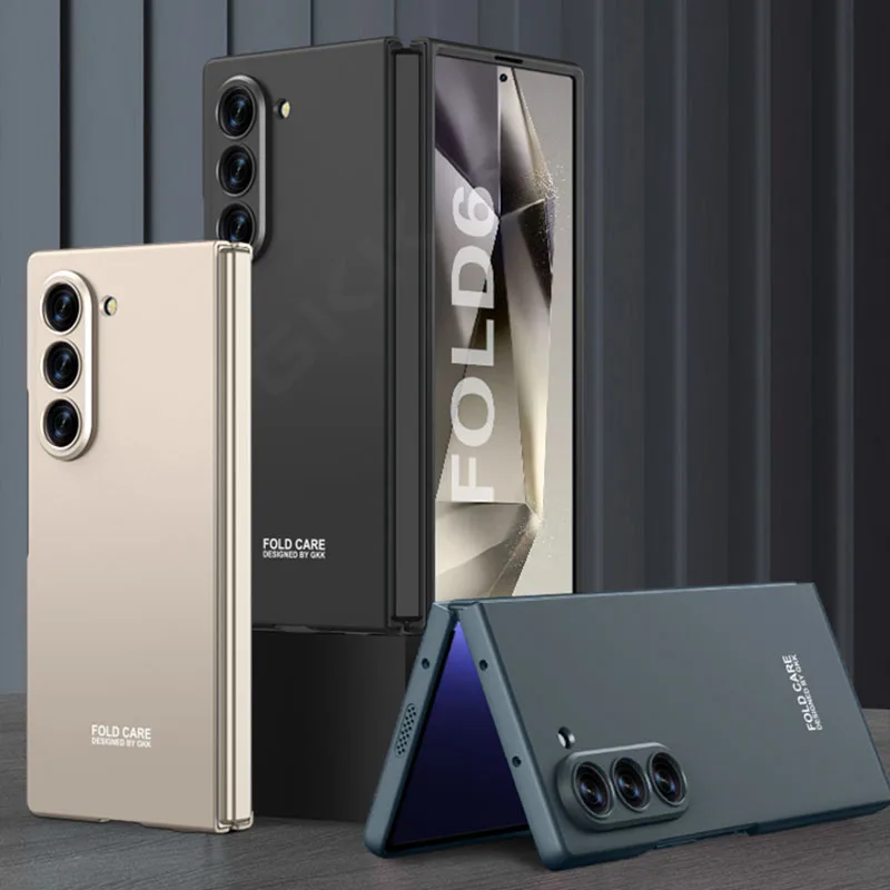Ultra-thin Armor Plastic Case For Samsung Galaxy Z Fold 6 Camera Protective Shoc