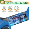 NewBeny 30mm Brushless Electric Pruning Shears 2 Gears Efficient Cordless Fruit Tree Bonsai Garden Tools For Makita 18V Battery 4