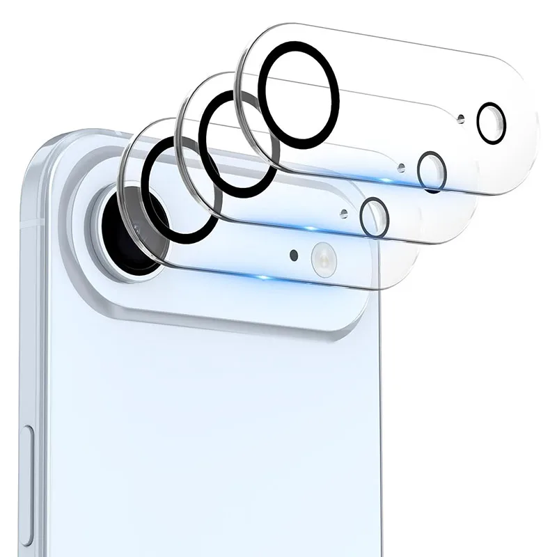 3D Clear Tempered Glass Camera Lens Protector