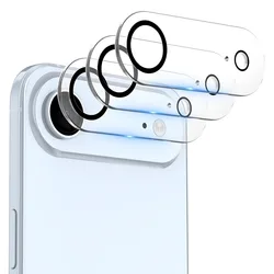 3D Clear Tempered Glass Camera Lens Protector - iPhone 17 Air (Clear)