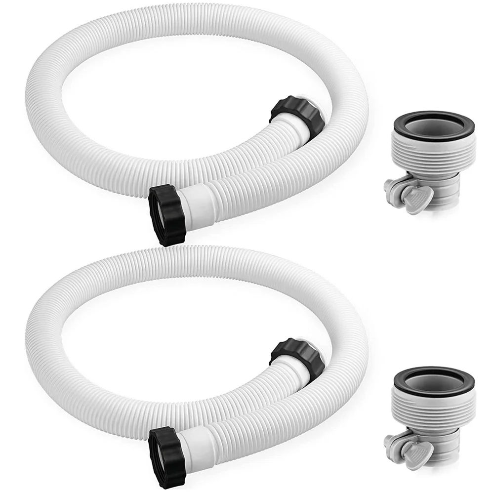 Intex Accessory Hose 38mm Swimming Pool Pipe X 1.5m For Pump/Filter