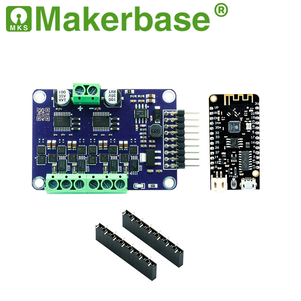 Makerbase SimpleFOC Dual Brushless Micro FOC 3.1 Servo with Current Loop For BLDC Motor Compatible with ESP32 — view 4