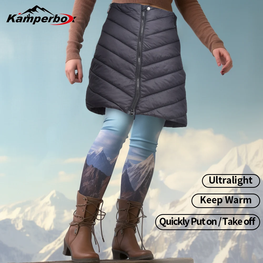 Women Ski Skirt Kamperbox Winter Ski Skirt Outdoor Thermal
