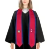 Emblem of Nepal Graduation Stole Shawl Sash Honor For Study Aboard International Students 3