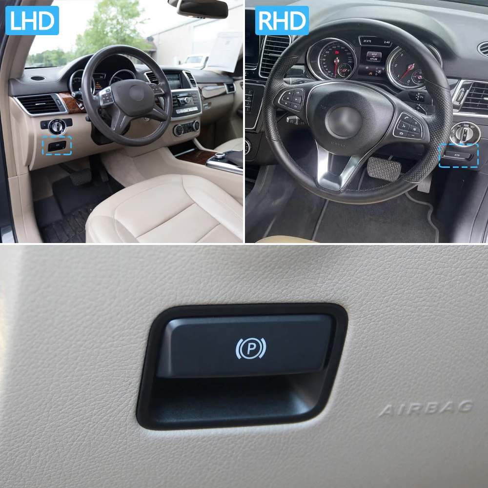 thumbnail image 2 of TTOILS Electronic Parking Brake Switch Auto P Button Switch 2 of 14
