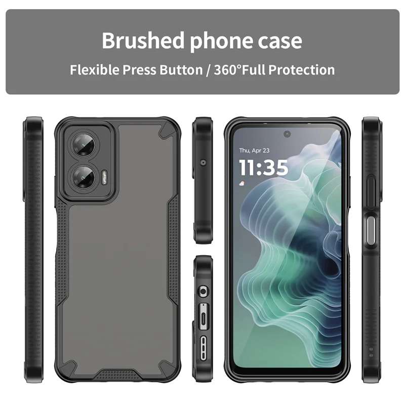 Luxury Hybrid Rugged Protective Cover - Shockproof TPU+PC with Fuel Injection Technology