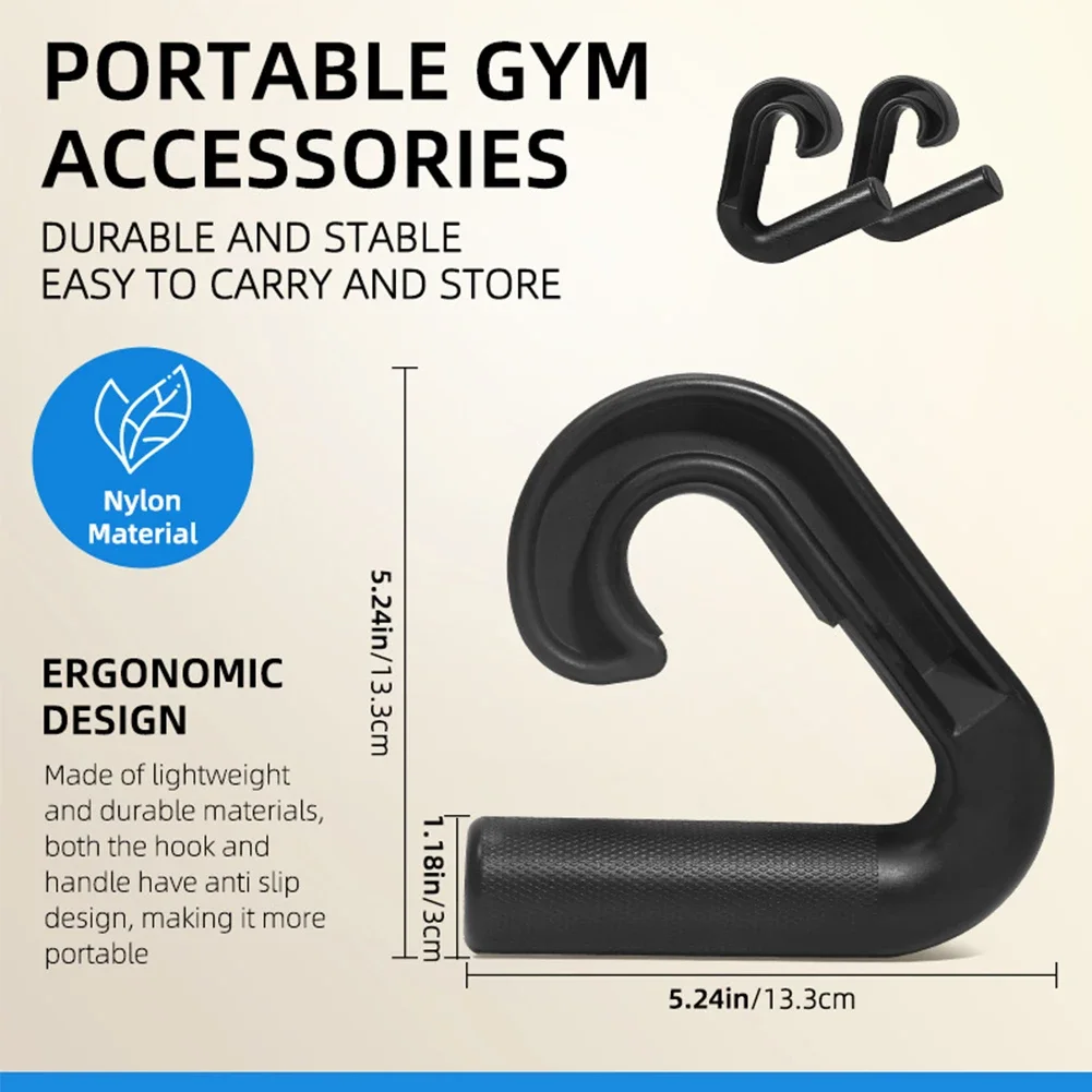 Neutral Grip Handle Exercise Suspension Grip Non Slip Pulls Up Handle Ergonomic Resistance Band Handle for Barbell Pull-up Bars
