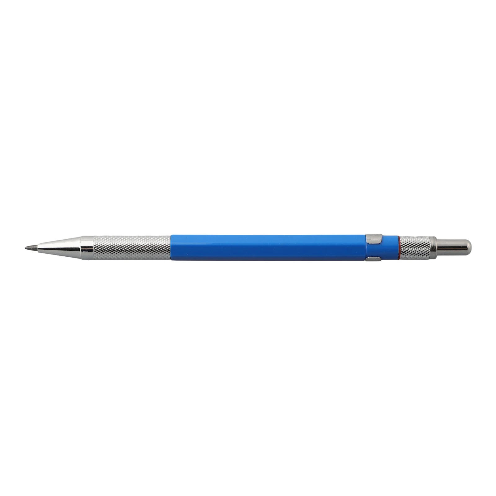 

Metal Markers Pen Durable Metal Marker Pencil with 12 Silver Refills and Moisture Resistance for Long Term Use