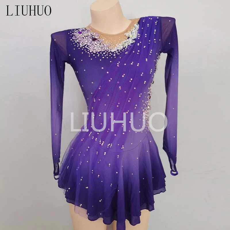 

Figure Skating Show Dress Competitive Dress Dance Skirt Skating Skirt Children Female Adult Competition Dress Manufacturers