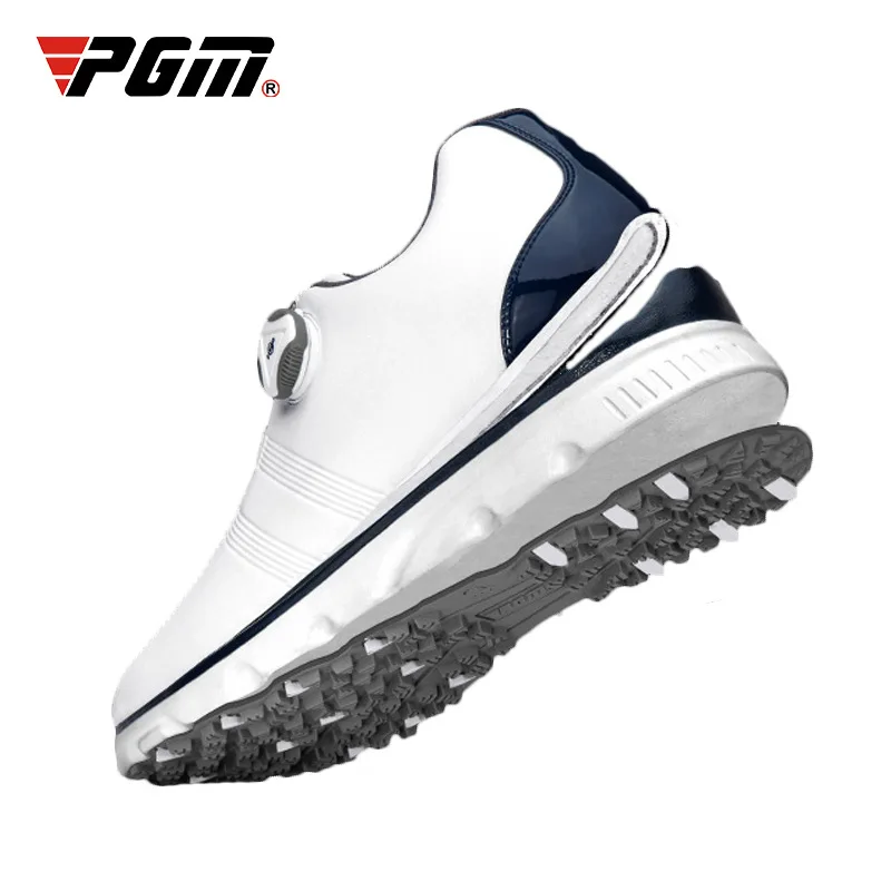 PGM Golf Shoes Men Waterproof Breathable Men's Golf Shoes Male Rotating Shoelaces Sports Sneakers Non-slip Trainers XZ164