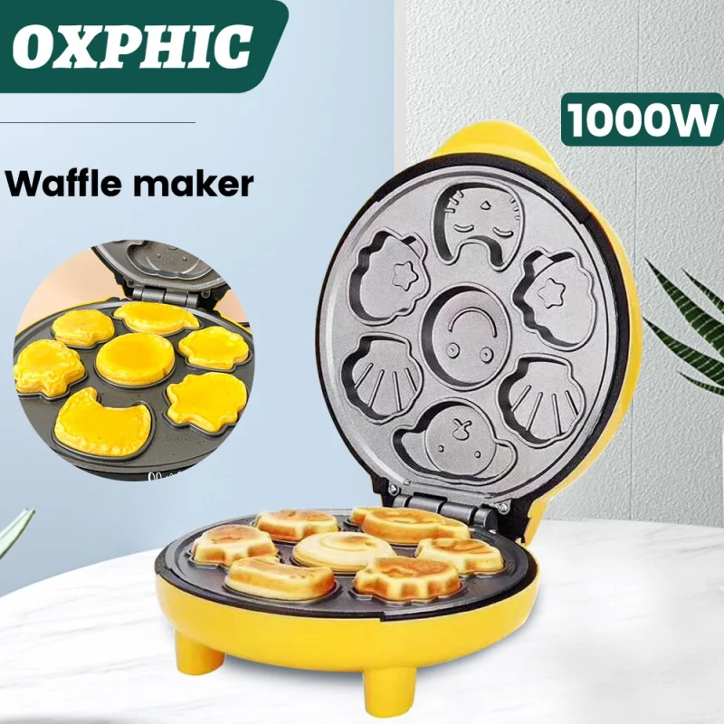 OXPHIC 850W Electric Waffle Makers Pancake Machine Electric Pan Baking  Machine 3 In 1 Cake Pops Machine Tiny Kitchen Appliance - AliExpress