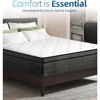 King Size Mattress 12 Inch Hybrid Mattress in a Box with Gel Memory Foam Individually Wrapped Pocket Coils Innerspring 2