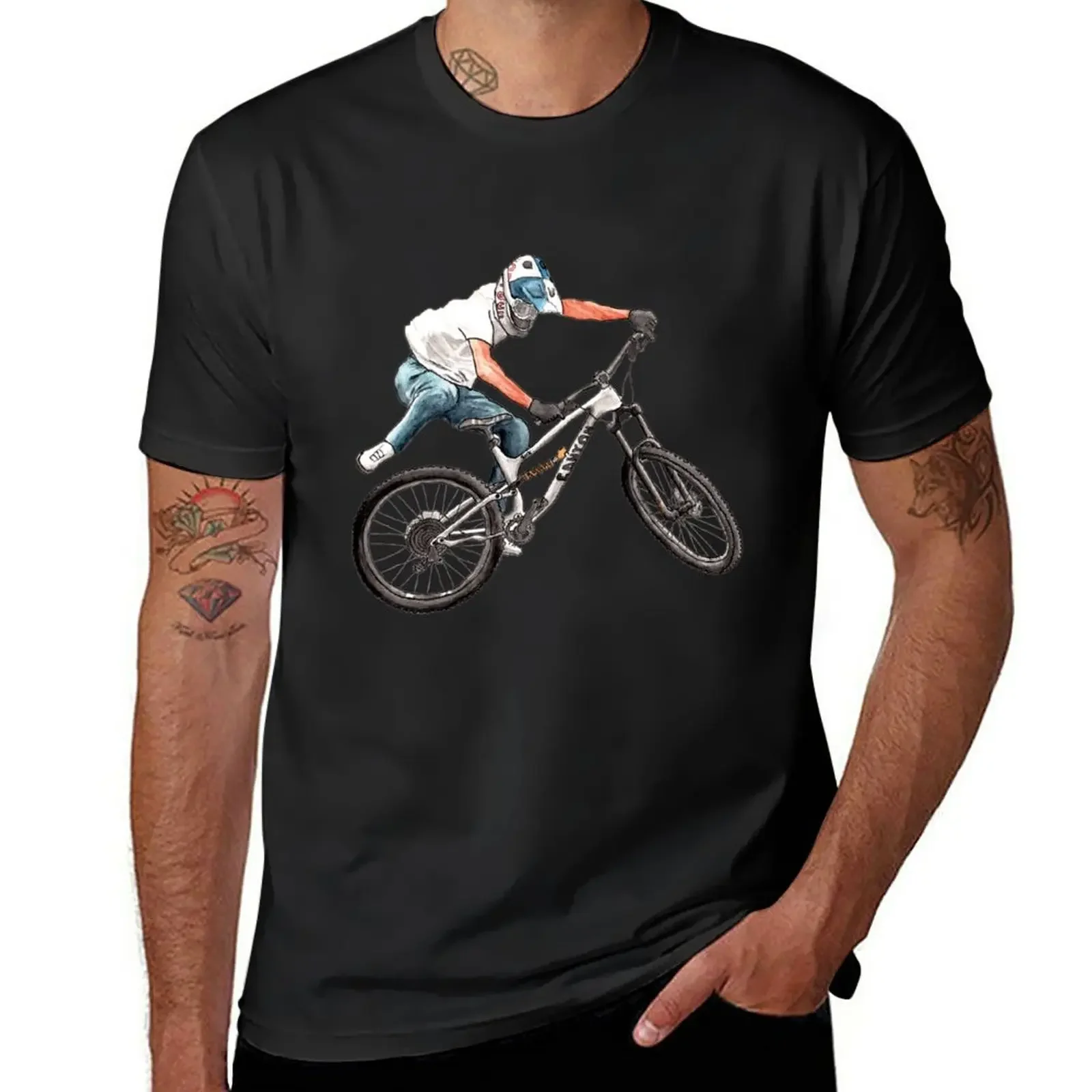 Fabio Wibmer Nac-Nac T-Shirt Camicie Grafiche Tees Blanks Customizeds Magliette Pesanti Per Uomo