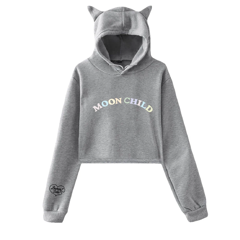 BSLNXNMA LaurenzSide 2D print Cat Hoodies for Women summer trendy Hoodies Sweatshirt Sexy cat hooded