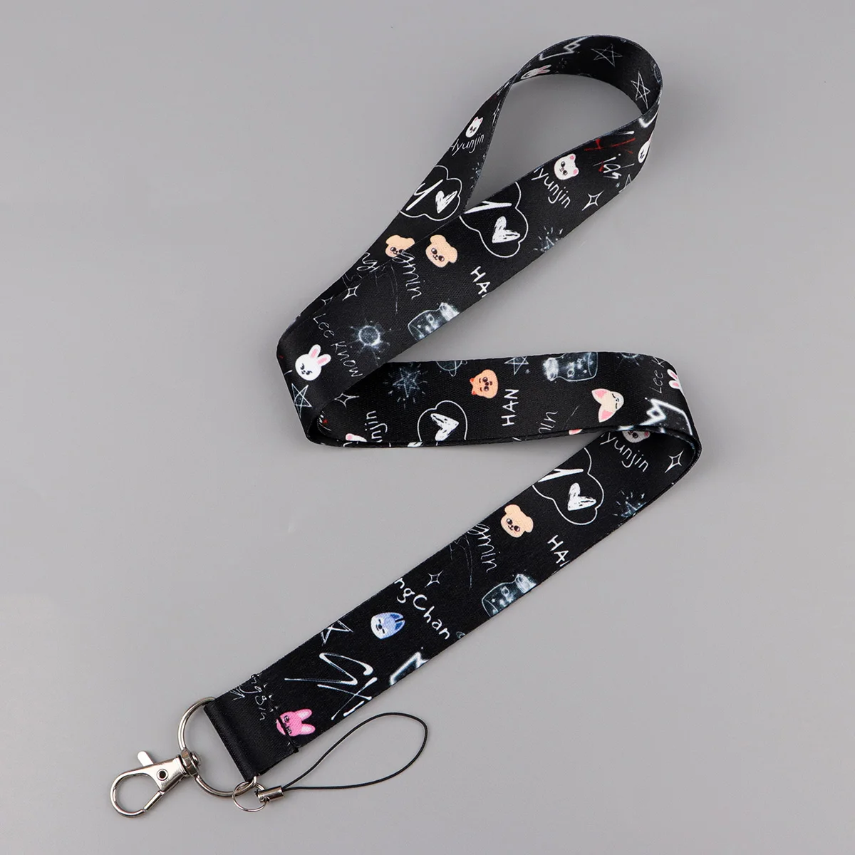 Niedliche Cartoon-Tiere Schlüsselband Halsband Schlüsselanhänger Ausweishülle Ausweishalter Handyband Schlüsselring Zubehör Geschenke – Detail 5