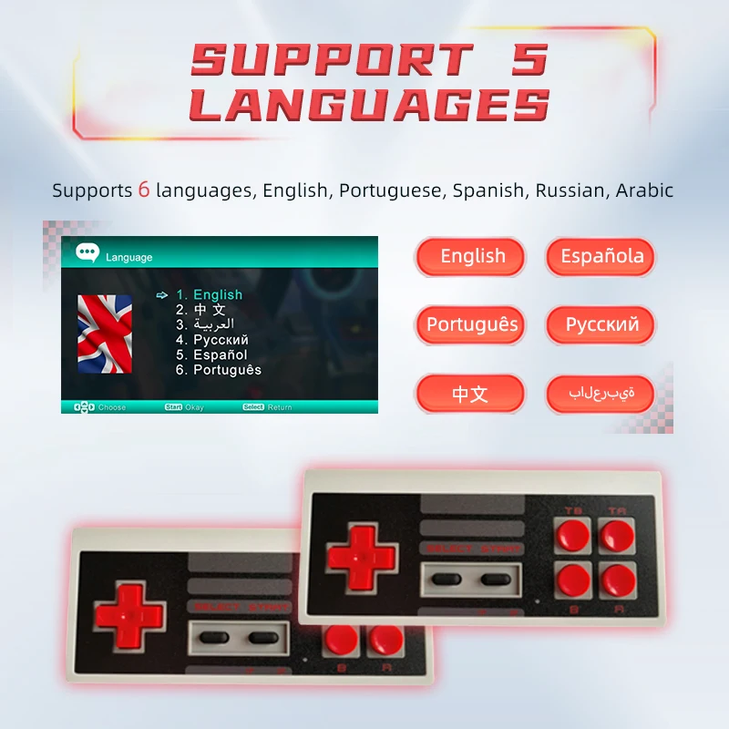 VILCORN Video Game Stick Mini Video Game Console For GBC GB Nes.