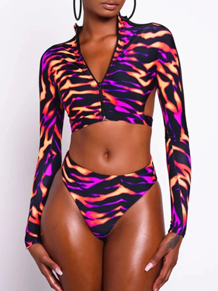 Рисунок 4 - Сексуальный женский купальник с длинным рукавом 2022