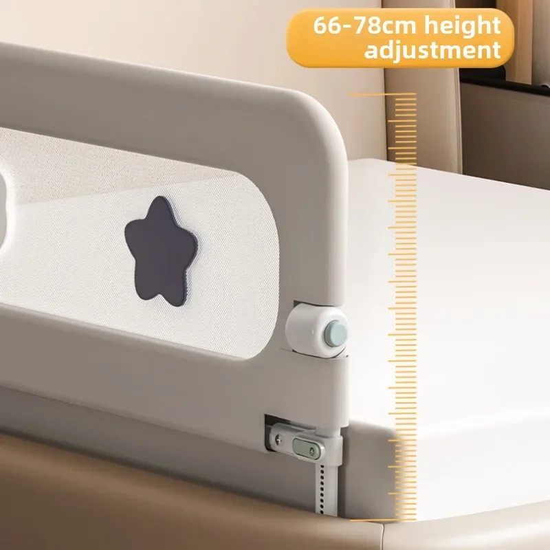 IMBABY Bed Guardrail U-shaped Base Baby Safety Bed Barrier Anti-Fal Safety Rails Bedroom Protection Crib Bumpers Beds Fence