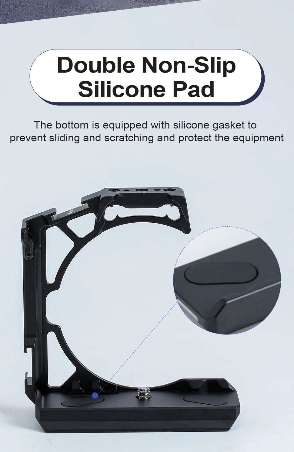 For Nikon Z63 Digital Slr Camera Z6iii Video Stabilizer Quick Board Half Cage Ac