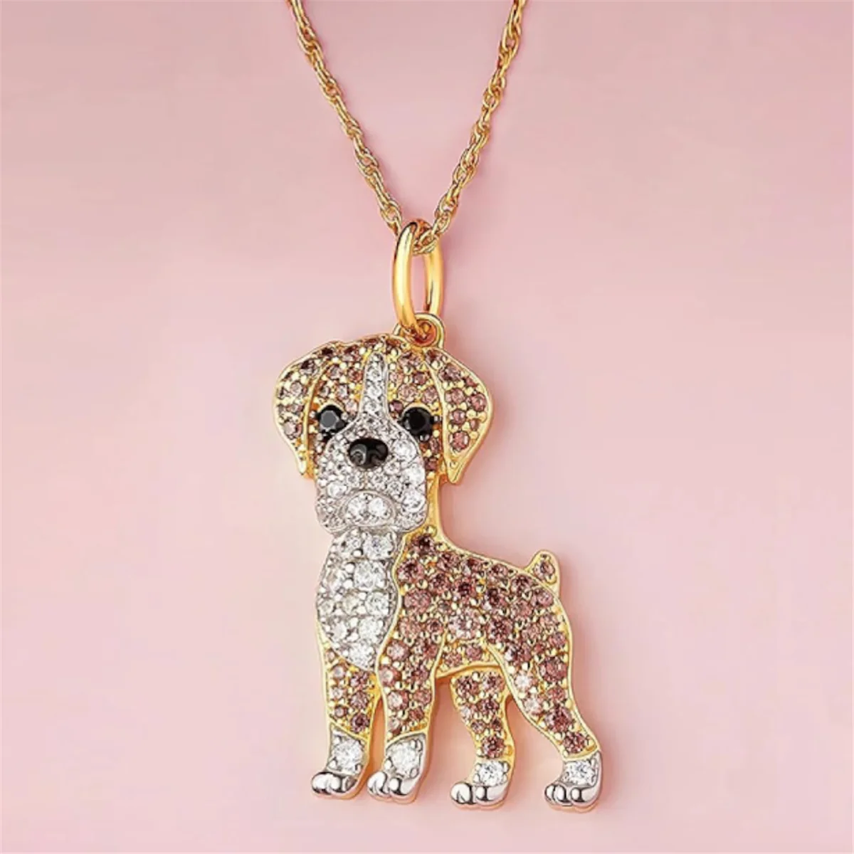 Animal Necklace Chihuahua Pendant Necklace Exquisite And Cute Boxer Dog  Pendant Necklace For Women Elegant