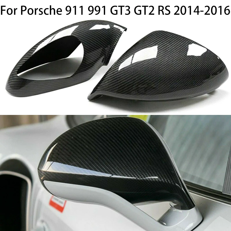 Для Porsche 911 991 GT3 GT2 RS 2014-2016 натуральное углеродное волокно Автомобильная крышка для