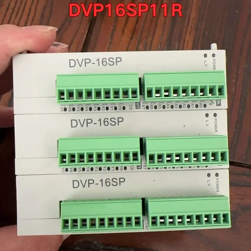 

Second-hand PLC module DVP16SP11R function test is normal