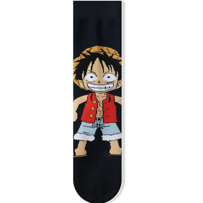 Cartoon Street Outdoor Funny Tony Tony Chopper Socks Luffy Cosplay Casual Sockins Unisex Design Harajuku Cotton Skarpetki Gift