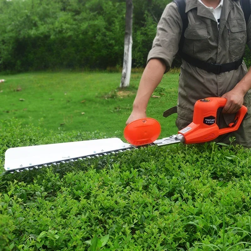 Powerful Electric Hedge Trimmer with Rechargeable Battery - Ideal for Tea Gardens and Lawn Cutting 2