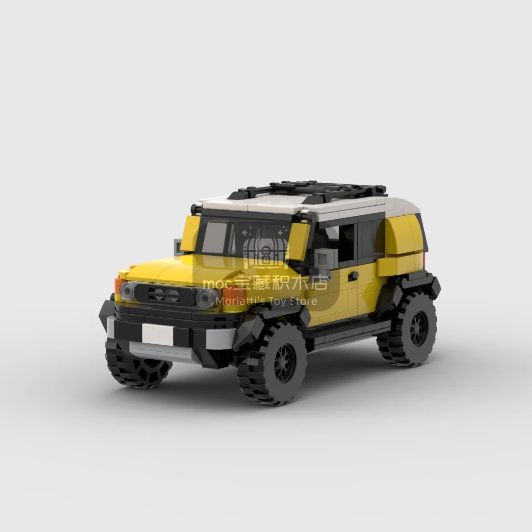 

Сборный строительный блок MOC-72513 FJ Cruiser Off-модель дорожного транспортного средства классическая игрушка для взрослых, коллекционная головоломка, подарок, совместим с