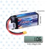 3S Lipo Battery for 1100mAh 1350mAh 11.1V 20C 25C 35C with XT30 JST Plug RC Airplane Quadcopter Helicopter Drone FPV 2pcs 5
