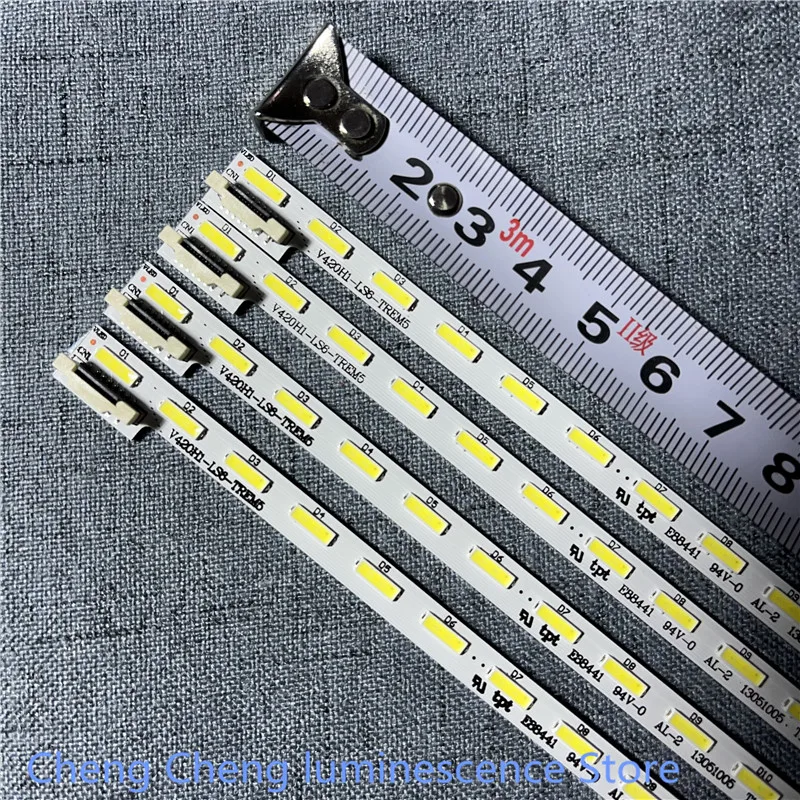 

10PCS New Strip V420H1-LS6-TREM5 V420D1-LS1-TREM1 for NEW Konka 42E780U 42U2 UD6080D LED42R6610AU V420HJ1-LE6 REV.C5