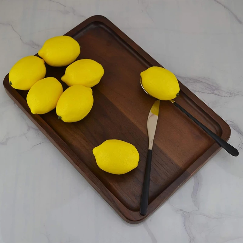 Artificial Lemons for Home and Kitchen Decor - Set of 2/5/10 - Realistic Faux Fruit Ornaments