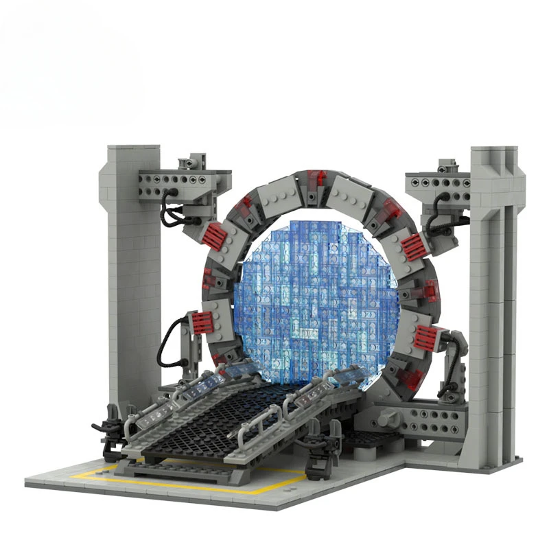 

Space Portal Building Blocks MOC 95538 War DIY Bricks Model Movie Creative Ideas Scenes Toy Gift for Boys Girls Children