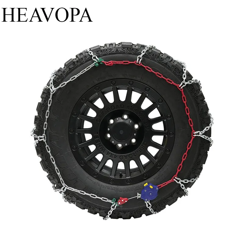 All-terrain snow chains for off-road applicable to tire models of37*12.5*16.5 37*12.5*17 35*12.5R20