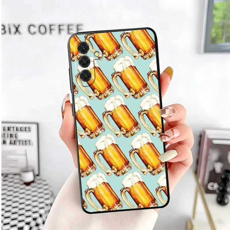 Funny Beer Bubble Summer Soft Phone Case